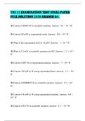 TM111 EXAMINATION TEST FINAL PAPER FULL SOLUTION 2026 GRADED A&plus;&period;