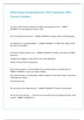 Delta Ramp Comprehension Test Questions With Correct Answers&period;