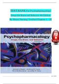 Psychopharmacology 4th Edition Test Bank by Jerry Meyer &ndash; Latest Update 2026 &vert; Exam Prep & Practice Questions