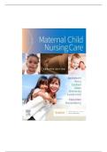 Test Bank &ndash; Maternal Child Nursing Care &lpar;7th Edition&comma; Shannon E&period; Perry&rpar; &vert; Complete Exam Questions & Verified Answers