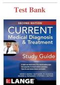 CURRENT Medical Diagnosis and Treatment Test Bank | Complete Guide-Latest 2022