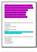 FDNY S-56 Construction Site Fire Safety Manager ExamWith Actual Questions & Verified Answers&comma; Plus Explained Rationales&sol;Expert Verified For Guaranteed Pass 2026&sol;Latest Updated&sol;Instant Download Pdf