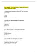 C10 AP HG PRACTICE EXAM QUESTIONS AND ANSWERS 100- PASS&period;