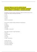 C10 ELECTRICAL CALCULATIONS EXAM QUESTIONS&period;&period;&period; CORRECT ANSWERS&rpar; A&plus; GRADE ASSURED&period;