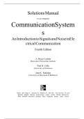 Solutions Manual &vert; Communication Systems &vert; Carlson&comma; Crilly&comma; Rutledge &vert; 4E