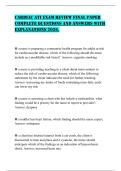 CARDIAC ATI EXAM REVIEW FINAL PAPER COMPLETE QUESTIONS AND ANSWERS WITH EXPLANATIONS 2026&period;