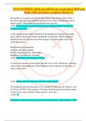 NGN Nursing Med-Surg HESI Exit Exam 2025 &ndash; Latest Test Bank With Detailed Rationales &ndash; Complete Exam Prep Material &lpar;Rated A&plus;&rpar;