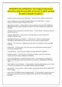 IAHCSMM CIS Certification&colon; The Surgical Instrument Manufacturing Process with all Correct & 100&percnt; Verified Answers&vert; Already Graded A&plus;