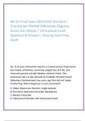 NR 547 Final Exam 2025&sol;2026 Test Bank &vert; Chamberlain PMHNP Differential Diagnosis Across the Lifespan &vert; 50 Graduate-Level Questions & Answers &vert; Nursing Exam Prep Guide