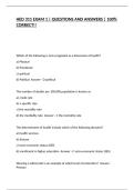 HED 311 EXAM 1 &vert; QUESTIONS AND ANSWERS &vert; 100&percnt; CORRECT&excl;&excl;