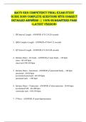 Mayo EKG Competency FINAL EXAM STUDY  GUIDE 2026 COMPLETE QUESTIONS WITH CORRECT  DETAILED ANSWERS &vert;&vert; 100&percnt; GUARANTEED PASS  <LATEST VERSION> 