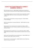 CAOHC TEST QUESTIONS WITH CORRECT ANSWERS RATED A&plus;
