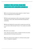 WORKDAY PRO ACTUAL EXAM 2026 QUESTIONS WITH ANSWERS GRADED A&plus;