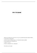 ITN 170 MIDTERM QUESTIONS AND VERIFIED ANSWERS