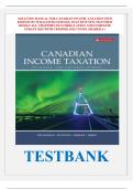 SOLUTION MANUAL FOR CANADIAN INCOME TAXATION 25TH EDITION BY WILLIAM BUCKWOLD&comma; JOAN KITUNEN&comma; MATTHEW ROMAN ALL CHAPTERS INCLUDED&vert;&vert; LATEST AND COMPLETE UPDATE 2026 WITH VERIFIED SOLUTIONS GRADED A&plus; 