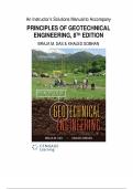 Solutions Manual for Principles of Geotechnical Engineering&comma; 8th Edition by Das&period;
