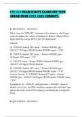 CPS 510 EXAM SCRIPT EXAMS SET VIEW AHEAD EXAM 2026 100&percnt; CORRECT&period;
