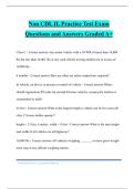 Non CDL IL Practice Test Exam Questions and Answers Graded A&plus;