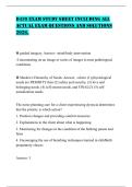 D439 EXAM STUDY SHEET INCLUDING ALL ACTUAL EXAM QUESTIONS AND SOLUTIONS 2026&period;