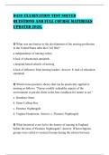 D439 EXAMINATION TEST SOLVED QUESTIONS AND FULL COURSE MATERIALS UPDATED 2026&period;