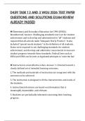 D459 TASK 1 2 AND 3 WGU 2026 TEST PAPER QUESTIONS AND SOLUTIONS EXAM REVIEW ALREADY PASSED