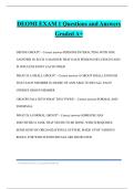 DEOMI EXAM 1 Questions and Answers Graded A&plus;
