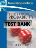 Solutions Manual  A First Course in  PROBABILITY  Seventh Edition 