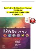 Test Bank for Robbins Basic Pathology, 11th Edition by Kumar, Abbas & Aster – Complete Latest Version | Canadian Nursing & Allied Health Exam Prep