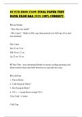 DUTCH BROS FLOW FINAL PAPER TEST BANK EXAM Q&A 2026 100&percnt; CORRECT&period;