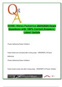 Pediatric Hematology (HEME-301) | 100 Exam Questions on Bleeding Disorders, Hemophilia & Pediatric Leukemia