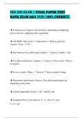EEE 360 EXAM 1 FINAL PAPER TEST BANK EXAM Q&A 2026 100&percnt; CORRECT&period;