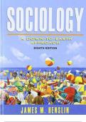 Instructor&rsquo;s Manual  and  Test Bank for Henslin  Essentials of Sociology  Tenth Edition