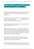 GCSS-ARMY DUA EXAMS SET FULL SOLUTION SOLVED QUESTIONS 2026 GRADED A&plus;