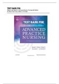 Complete Test Bank For Hamric and Hanson's Advanced Practice Nursing 6th Edition by Mary Fran Tracy&comma; Eileen T&period; O'Grady All Chapters Fully Covered With Questions And Verified Solutions&period;