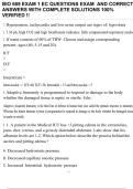 BIO 669 EXAM 1 EC QUESTIONS EXAM  AND CORRECT ANSWERS WITH COMPLETE SOLUTIONS 100&percnt; VERIFIED &excl;&excl;