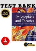 FULL TEST BANK &ndash; Philosophies and Theories for Advanced Nursing Practice&comma; 4th Edition by Janie B&period; Butts & Karen L&period; Rich &vert; Chapters 1&ndash;26 &vert; MCQs with Answers & Rationales &lpar;2026 Updated&rpar;