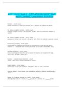 ACCT 2000 EXAM 2 LOWE-ARDOIN QUESTIONS WITH CORRECT ANSWERS 2025-2026
