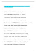 ACCT 2000 EXAM 3 LOWE-ARDOIN QUESTIONS WITH CORRECT ANSWERS 2025-2026
