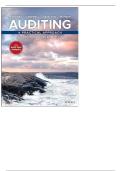 TEST BANK FOR Auditing&colon; A Practical Approach 4th Canadian Edition by Robyn Moroney&comma; Fiona Campbell&comma; Jane Hamilton ISBN&colon; 9781119709480 COMPLETE GUIDE ALL CHAPTERS COVERED 100&percnt; VERIFIED A&plus; GRADE ASSURED&excl;&excl;&excl;&excl;&excl;NEW LATEST UPDATE&excl;&excl;&excl;&excl;&excl;