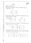 Math Gate Handwritten Notes &lpar;All Comprehensive Questions and Correct Solutions&rpar;