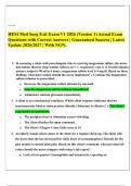HESI Med Surg Exit Exam V1 2026 &lpar;Version 1&rpar; Actual Exam Questions with Correct Answers &vert; Guaranteed Success &vert; Latest Update 2026&sol;2027 &vert; With NGN&period;