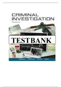 TEST BANK FOR Criminal Investigation 11th Edition by Charles Swanson &comma; Neil Chamelin&comma; Leonard Territo ISBN&colon;978-0078111525 COMPLETE GUIDE ALL CHAPTERS COVERED 100&percnt; VERIFIED A&plus; GRADE ASSURED&excl;&excl;&excl;&excl;&excl; NEW LATEST UPDATE&excl;&excl;&excl;&excl;&excl;