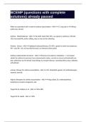 BCEMP &lpar;questions with complete solutions&rpar; already passed