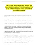 PBH 101 final&sol; PBH 101 Final Exam&sol; PBH 101&colon; Final Exam&sol; PBH 101&colon; Final Exam&sol; PBH 101 Final Exam&sol; PBH 101 final WITH 6 COMPILED EXAMS GUARANTEED SUCCEESS NEW EDITION