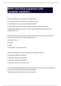HPHY 212 Final questions with complete solutions 2025&sol;2026