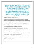 NRA BASIC RSO TEST KEY EXAM 2026&sol;2027  WITH ACTUAL CORRECT QUESTIONS AND  VERIFIED DETAILED RATIONALES  ANSWERS &vert;CURRENTLY TESTING  QUESTIONS AND SOLUTIONS&vert;ALREADY  GRADED A&plus;&vert;NEWEST&vert;JUST RELEASED&excl;&excl;&vert;   BRAND NEW VERSION&excl;&excl;&vert; GUARANTEED   PASS 