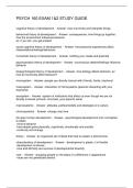 PSYCH 160 EXAM 1&2 STUDY GUIDE