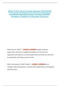 WGU C232 Study Guide Newest 2025&sol;2026  Complete Questions and Correct Detailed  Answers Graded A&plus;&vert;Assured SuccessWGU C232 Study Guide Newest 2025&sol;2026  Complete Questions and Correct Detailed  Answers Graded A&plus;&vert;Assured Success