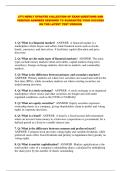 LFTI NEWLY UPDATED COLLECTION OF EXAM QUESTIONS AND VERIFIED ANSWERS DESIGNED TO GUARANTEE YOUR SUCCESS ON THE LATEST TEST VERSION