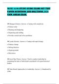 MGMT 6100 STUDY GUIDE EXAMS SET TEST PAPER QUESTIONS AND SOLUTIONS 2026 VIEW AHEAD EXAM&period;